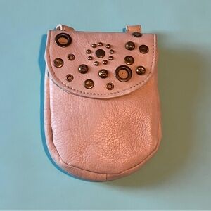 Free People Pink Studded Bag